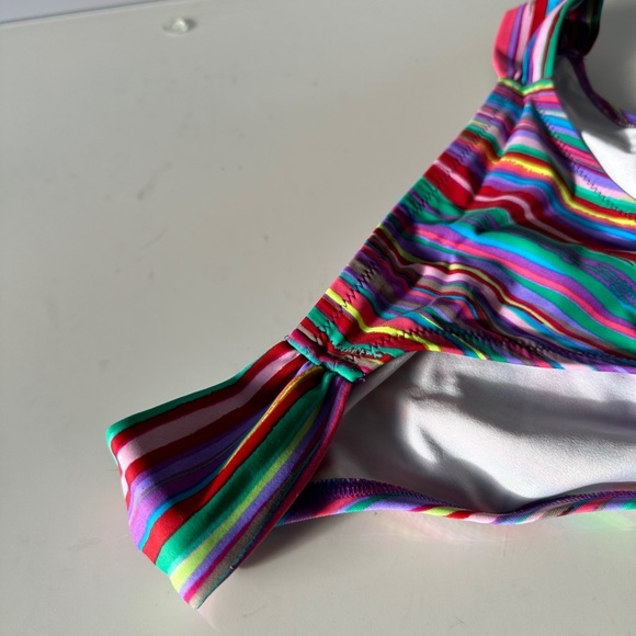 *Victorias Secret  Striped Bikini Bottom - Picture 4 of 8